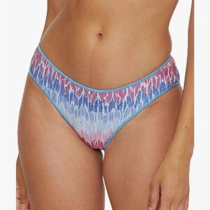 076 BECCA Women's Joshua Tree Shirred American Cheeky Bikini Bottom - Size: M